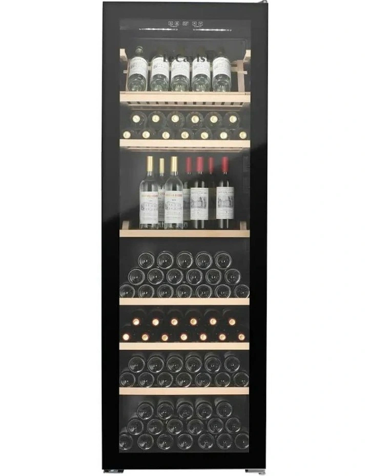 294 Bottle Single Zone Wine Cabinet in Black image 1