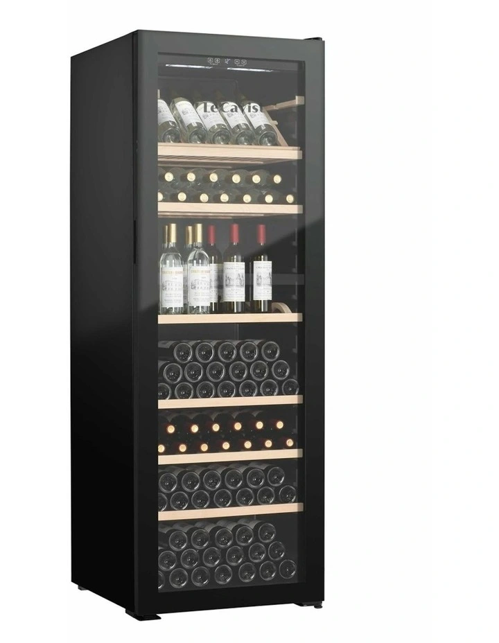 294 Bottle Single Zone Wine Cabinet in Black image 3