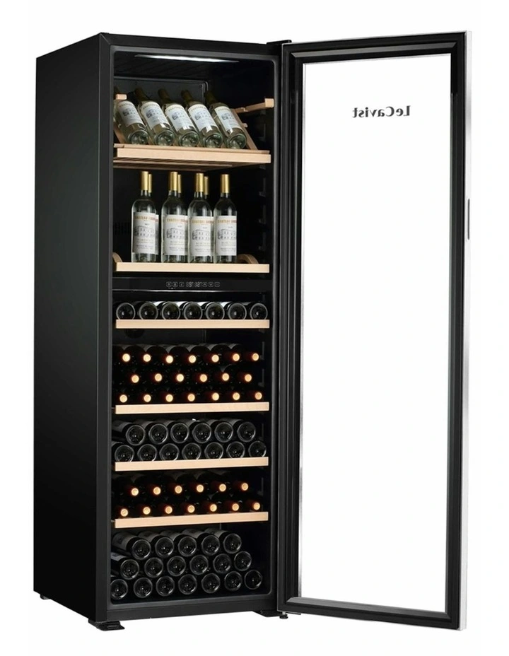 268 Bottle Dual Zone Wine Cabinet in Stainless Steel image 3