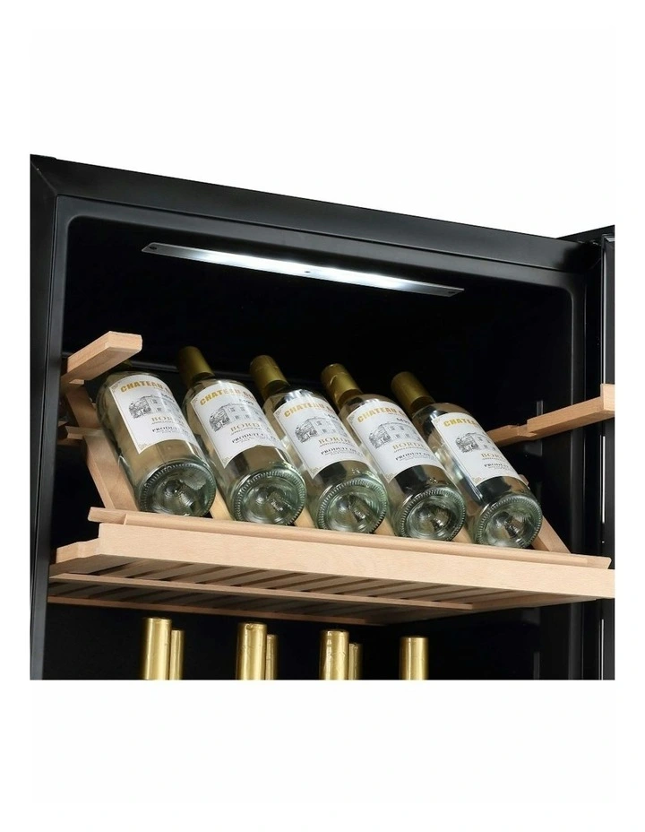 268 Bottle Dual Zone Wine Cabinet in Stainless Steel image 4