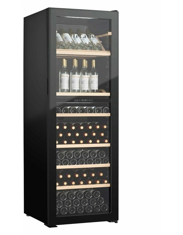 268 Bottle Dual Zone Wine Cabinet in Black image 3