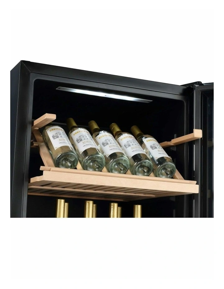 268 Bottle Dual Zone Wine Cabinet in Black image 5