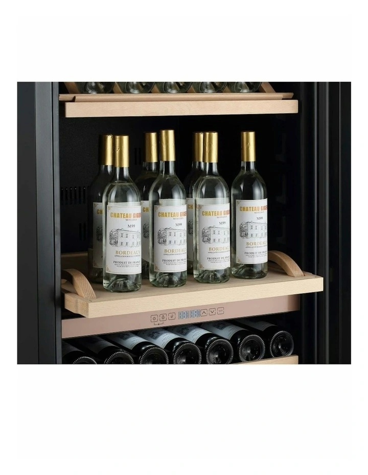 268 Bottle Dual Zone Wine Cabinet in Black image 6