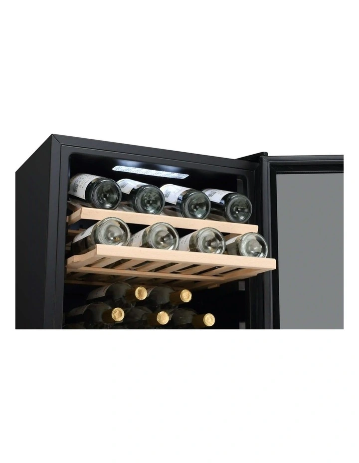 140 Bottle Triple Zone Wine Cabinet in Stainless Steel image 7