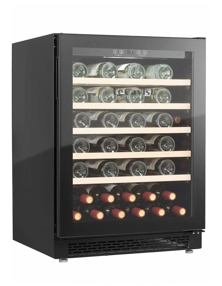 Wine Cabinet Fridge 52 Bottle Single Zone Built-in in Black image 3