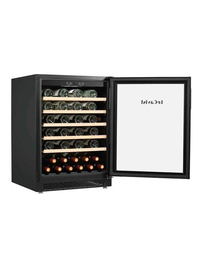 Wine Cabinet Fridge 52 Bottle Single Zone Built-in in Black image 4