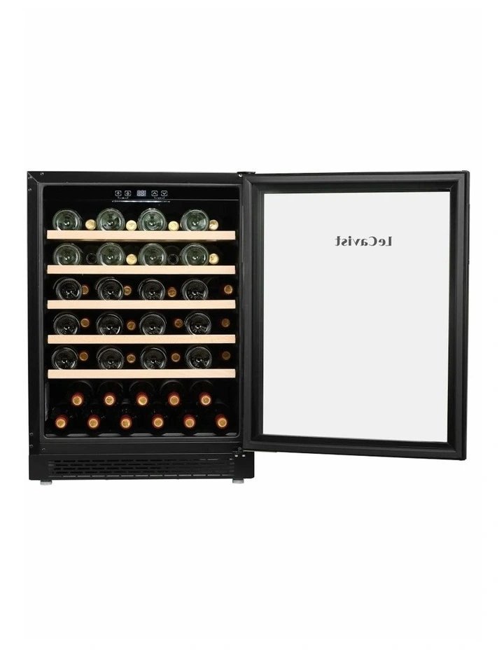 Wine Cabinet Fridge 52 Bottle Single Zone Built-in in Black image 5