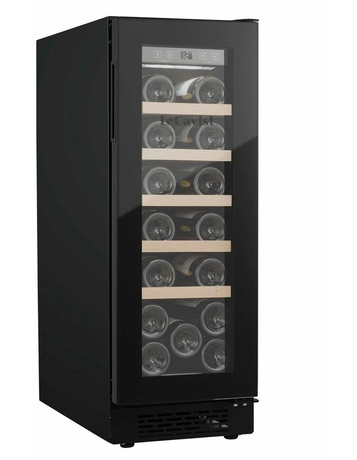 Built-In 20 Bottle Wine Cabinet in Black image 4