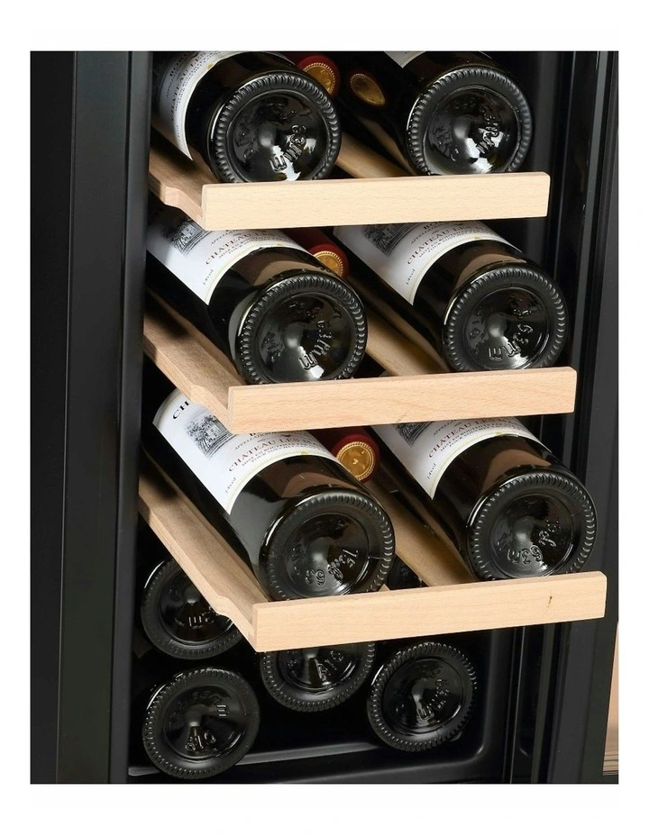 Built-In 20 Bottle Wine Cabinet in Black image 6