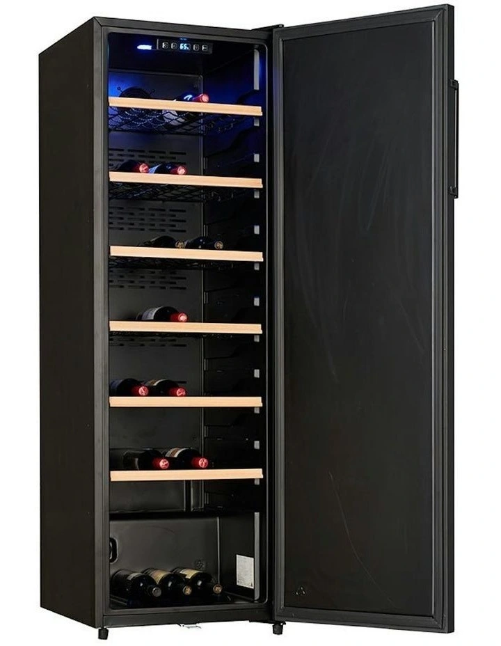 LECAVIST Wine Cellar Fridge 168 Bottle Single Zone Freestanding in Black image 3