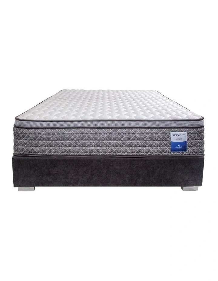 Verve Plus Vitality Plush Mattress in Grey image 2