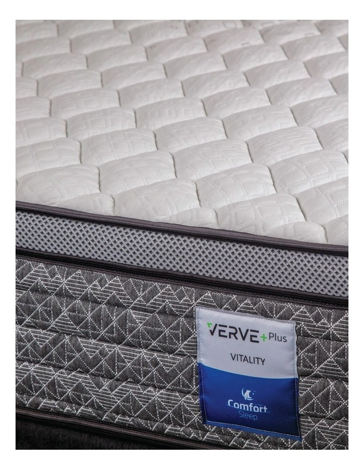 Verve Plus Vitality Plush Mattress in Grey image 4