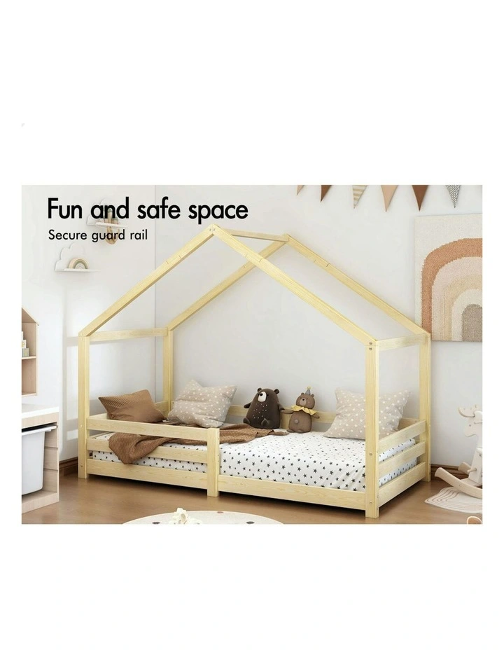 Alfordson Bed Frame Wooden Mattress Base Single Nellie image 5