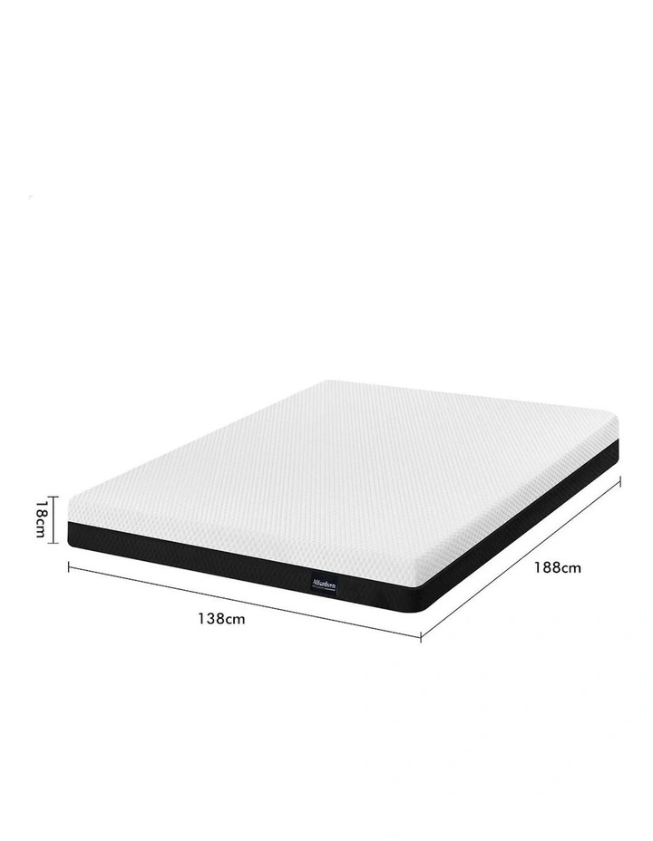 ALFORDSON Mattress Gel Memory Foam Double Bed Reversible Dual-use Soft & Firm image 7