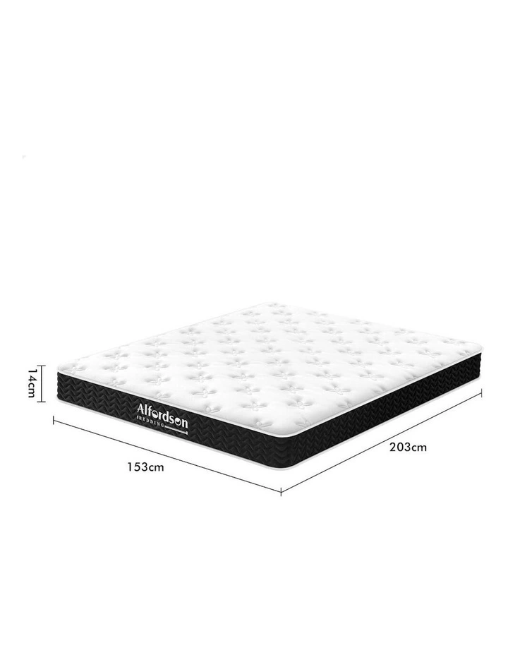 ALFORDSON Mattress 14CM Queen Bed Tight Top Spring Foam Bedding Medium Firm image 7