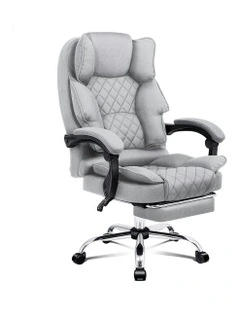ALFORDSON Office Chair Gaming Executive Seat Computer Racer Fabric Recliner