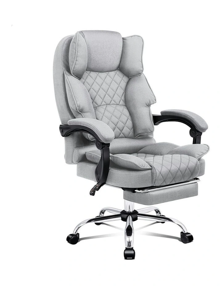 ALFORDSON Office Chair Gaming Executive Seat Computer Racer Fabric Recliner image 1