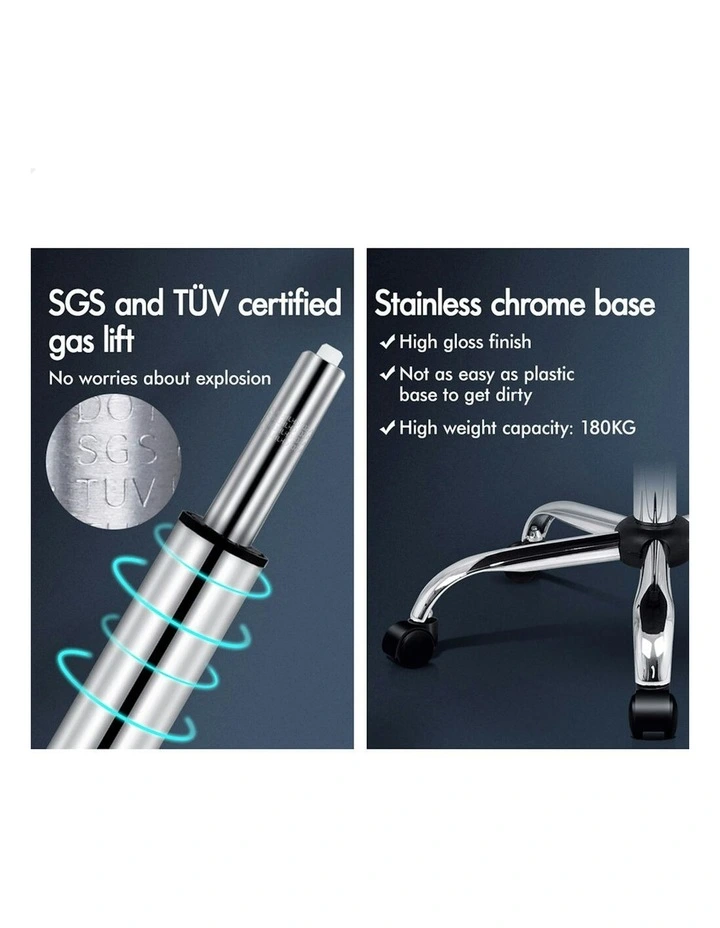 ALFORDSON Office Chair Gaming Executive Seat Computer Racer Fabric Recliner image 6