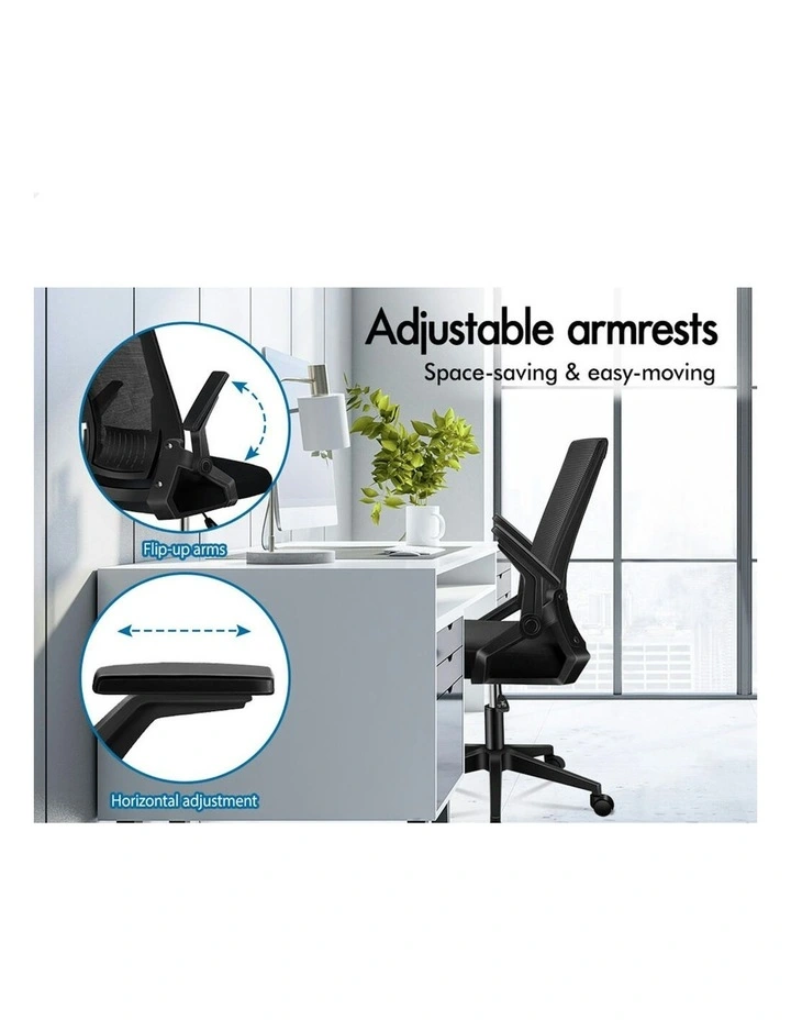 ALFORDSON Mesh Computer Work Office Chair Black image 3