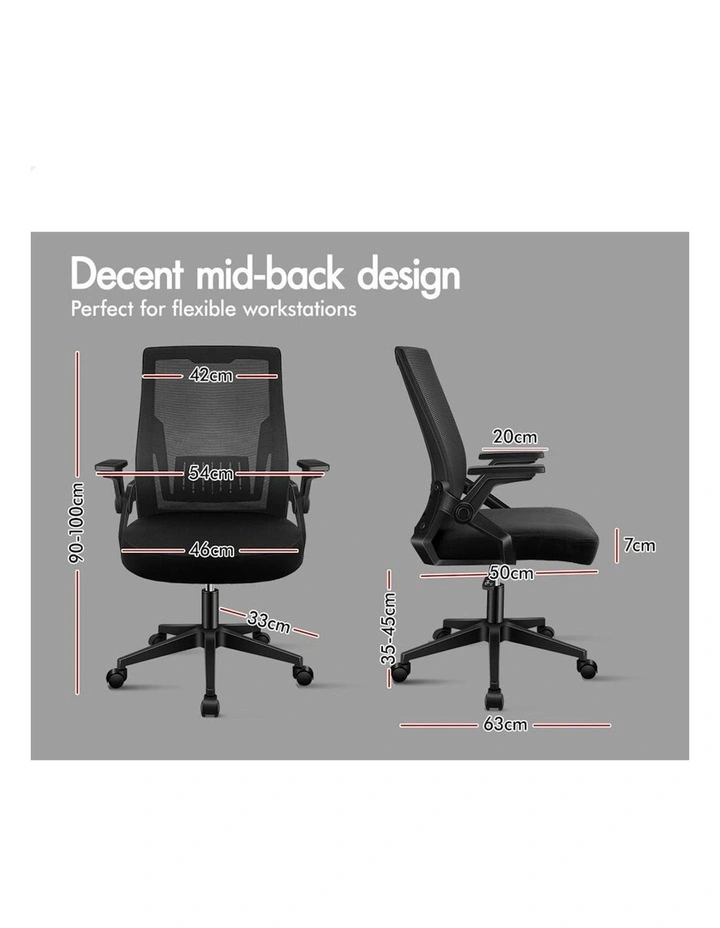 ALFORDSON Mesh Computer Work Office Chair Black image 7