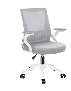 ALFORDSON Mesh Computer Work Office Chair Grey White