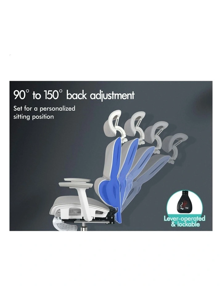 Ergonomic Office Chair in Multi image 6