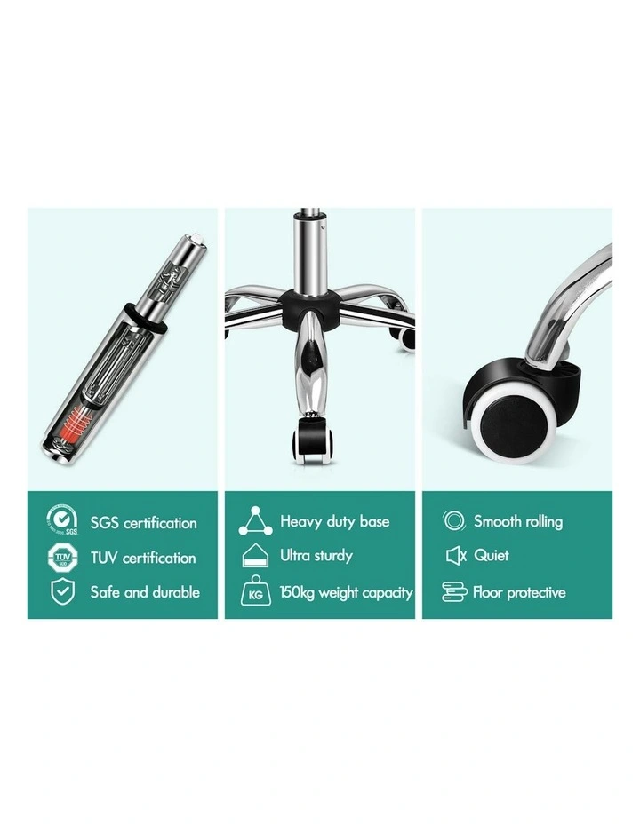 ALFORDSON Velvet Office Chair Orla Green image 6