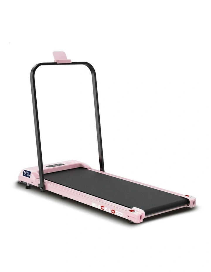 BLACK LORD Treadmill Electric Walking Pad Home Fitness Foldable Pink image 1