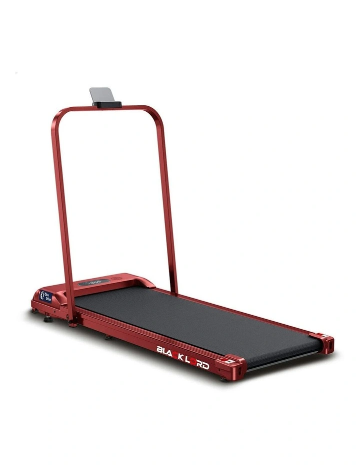 BLACK LORD Treadmill Electric Walking Pad Home Fitness Foldable Red image 1