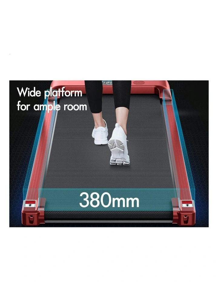Treadmill Electric Walking Pad in Red image 6
