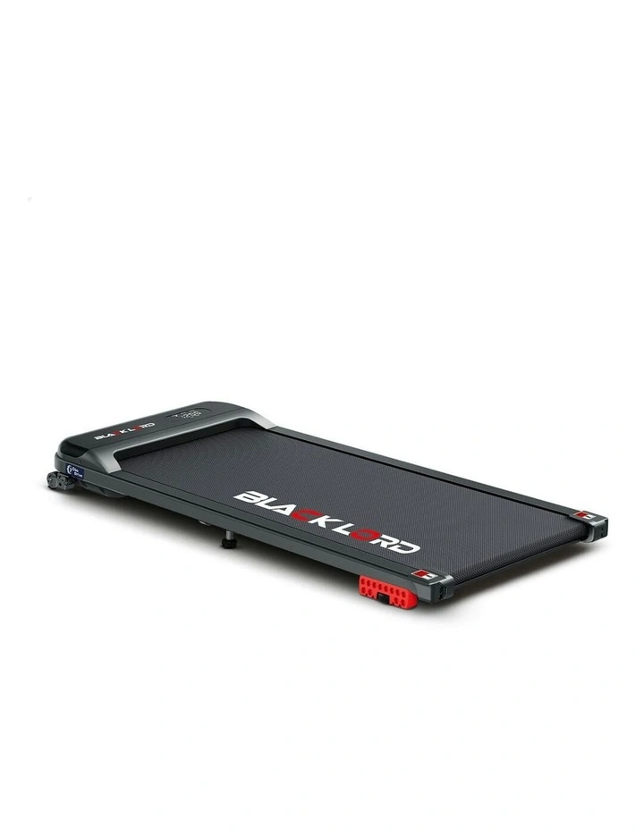 Electric Walking Pad Treadmill in Black image 1