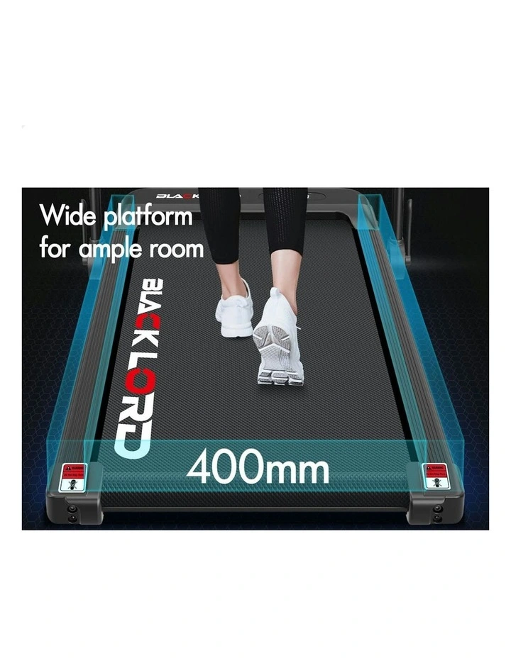 Electric Walking Pad Foldable Treadmill in Black image 6