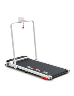 Electric Incline Foldable Treadmill in White