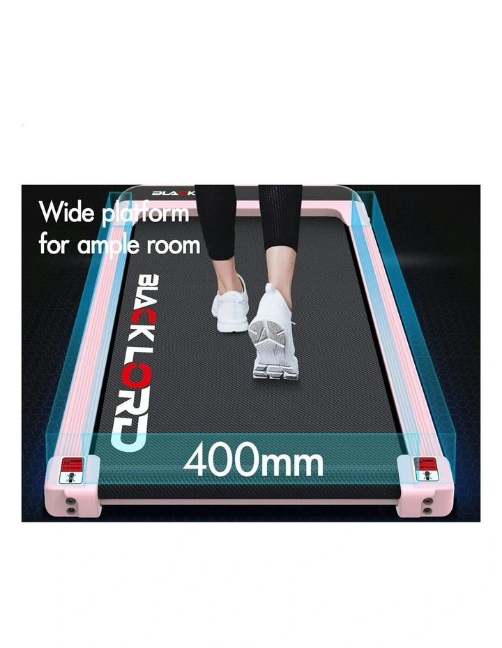 MS2 Incline Electric Walking Pad Treadmill in Pink image 6