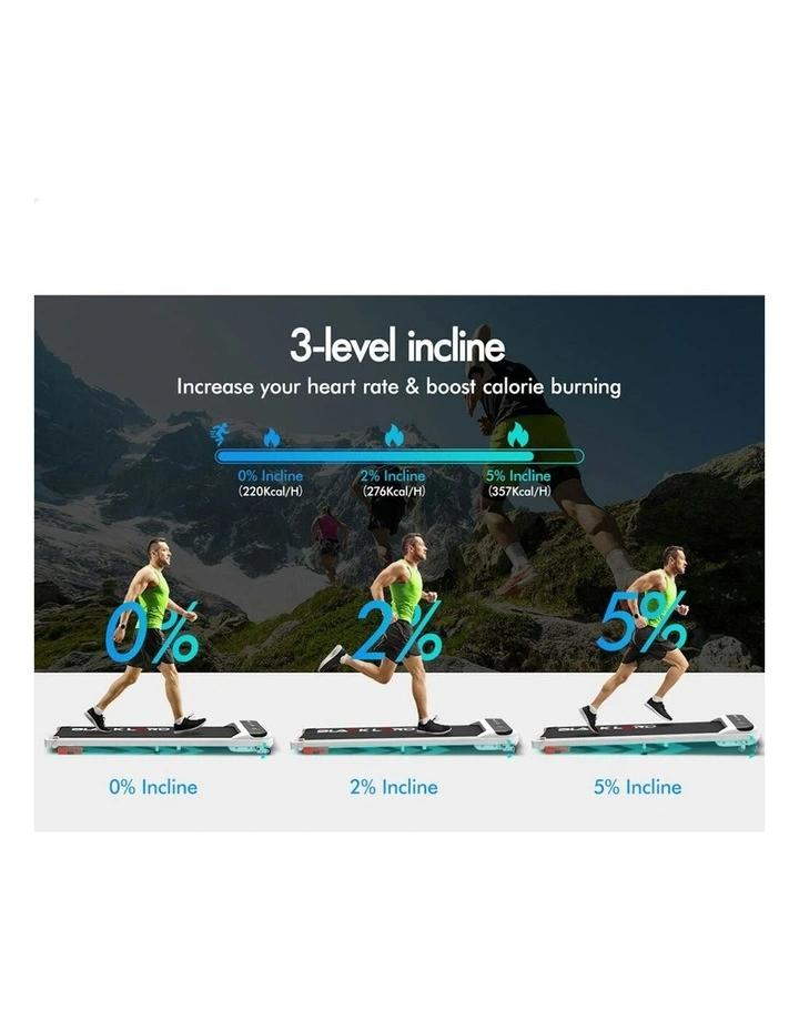 MS2 Incline Electric Walking Pad Treadmill in White image 5