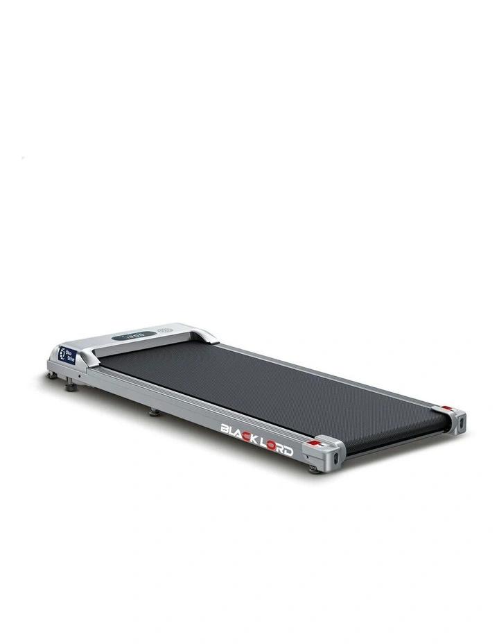 Electric Walking Pad Treadmill in Silver image 1