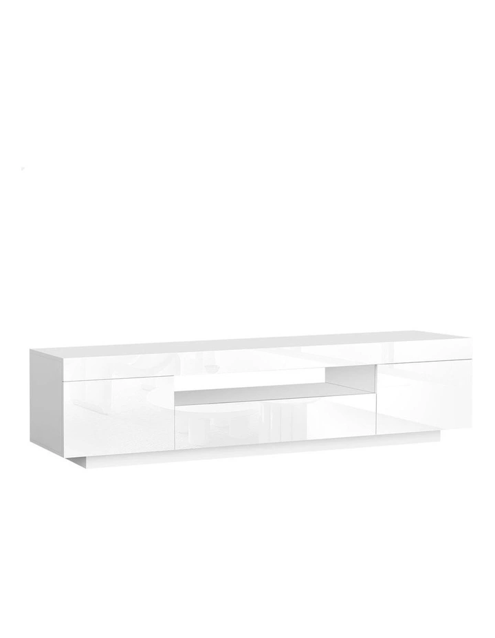 ALFORDSON Entertainment Unit Gloss White 180cm image 1