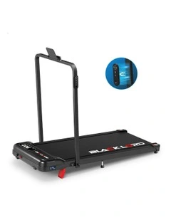 Electric Incline Magnetic Remote Treadmill in Black