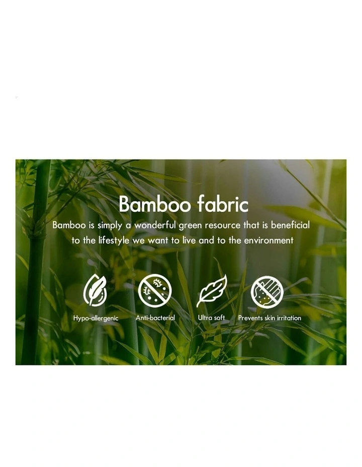 Memory Foam Double Size Airflow Cool Gel Bamboo Mattress Topper 10cm in Multi image 5