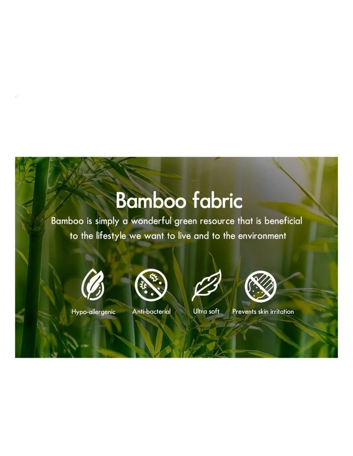 Memory Foam Queen 7-Zone Cool Gel Bamboo Mattress Topper 10cm in Multi image 5