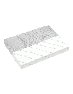 Graphite Infused Memory Foam King Single 7 Zone Mattress Topper 8cm in Multi