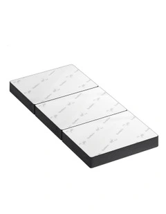 Single Size Folding Mattress Single in White