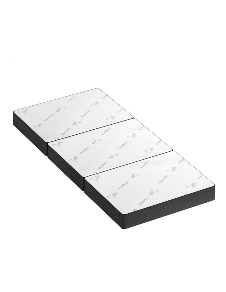 Single Size Folding Mattress Single in White image 1