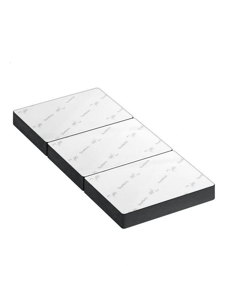 Single Size Folding Mattress Single in White image 1