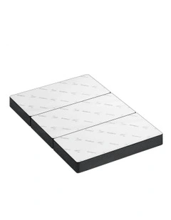 Double Size Folding Mattress in White