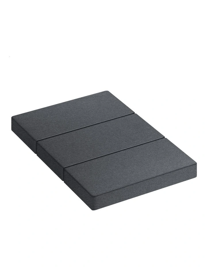 Double Size Folding Mattress in Dark Grey image 1
