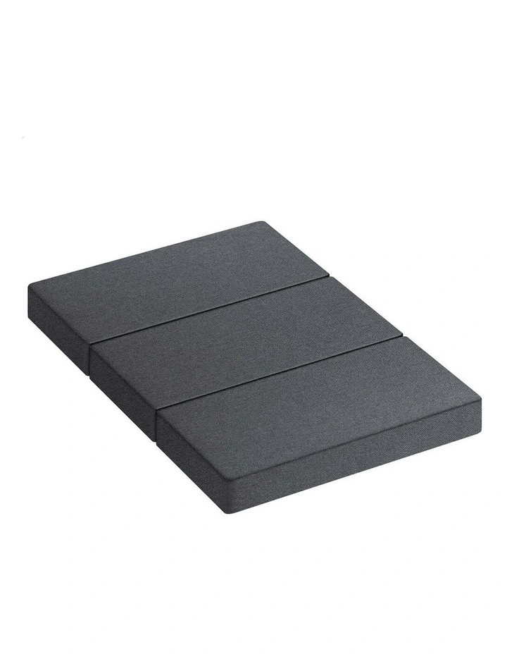 Double Size Folding Mattress in Dark Grey image 1