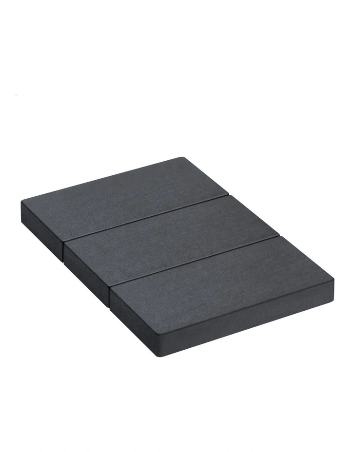 Double Size Folding Mattress in Grey image 1