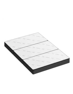 Double Size Folding Mattress in White