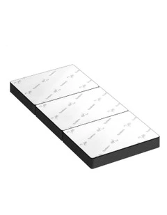 Single Size Folding Mattress in White